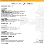 “La nostra Memoria Inquieta” – Cinema nei quartieri