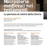 Microstorie medievali nei testamenti, la persona al centro della Storia