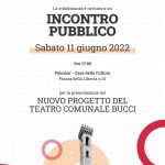 Nuovo progetto del teatro comunale Bucci, se ne parla in un incontro pubblico