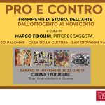 “Pro e contro. Frammenti di storia dell’arte dall’Ottocento al Novecento”, sabato il secondo appuntamento