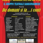 “Da domani si fa…i conti”, in scena venerdì al teatro cinema Masaccio