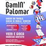 GamIn’ Palomar, domani il nuovo evento